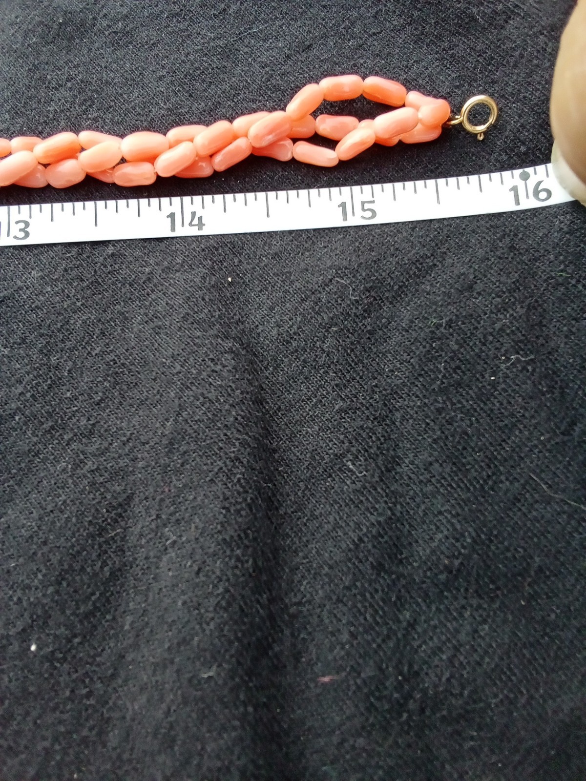 14k Coral And Sea Pearls 16-in Necklace