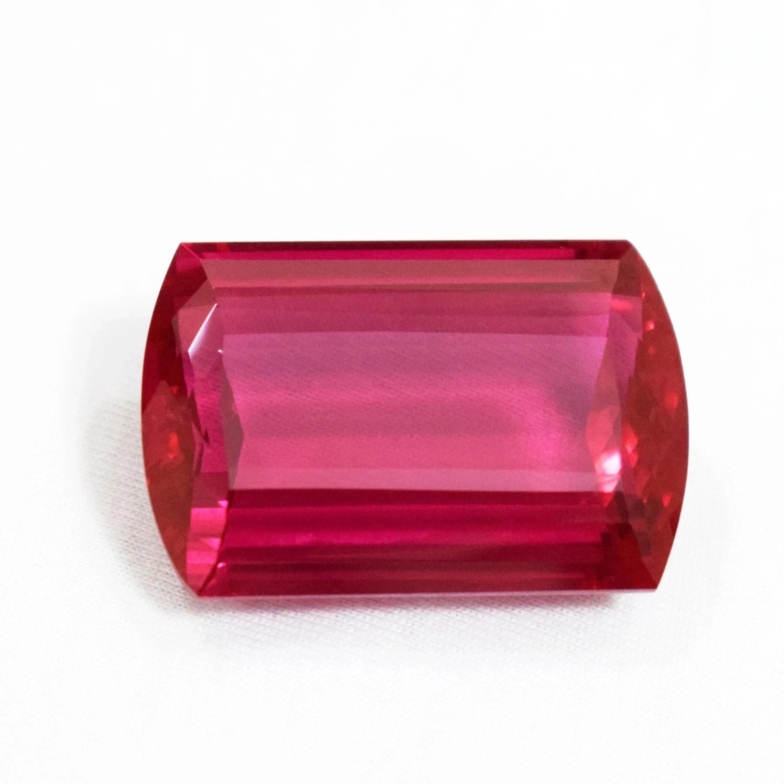 147 Carat Huge Reddish Pink Natural Ruby Fancy Cut Certified Loose Gemstone