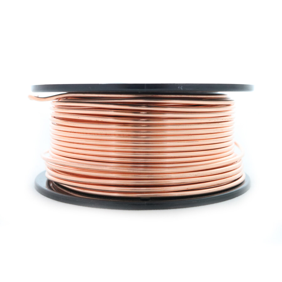1LB Pure Copper Wire Dead Soft Round 8 10 12 14 16 18 20 21 22 24 26 28 30 Gauge