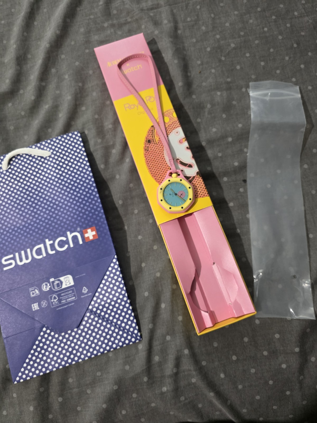 Ap Swatch Pocket Watch