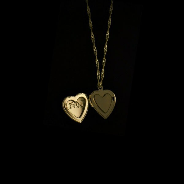 Love NYC Heart Locket Necklace