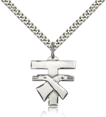 .925 Sterling Silver Cross Necklace For Men On 24 Chain – 30 Day Money Back …