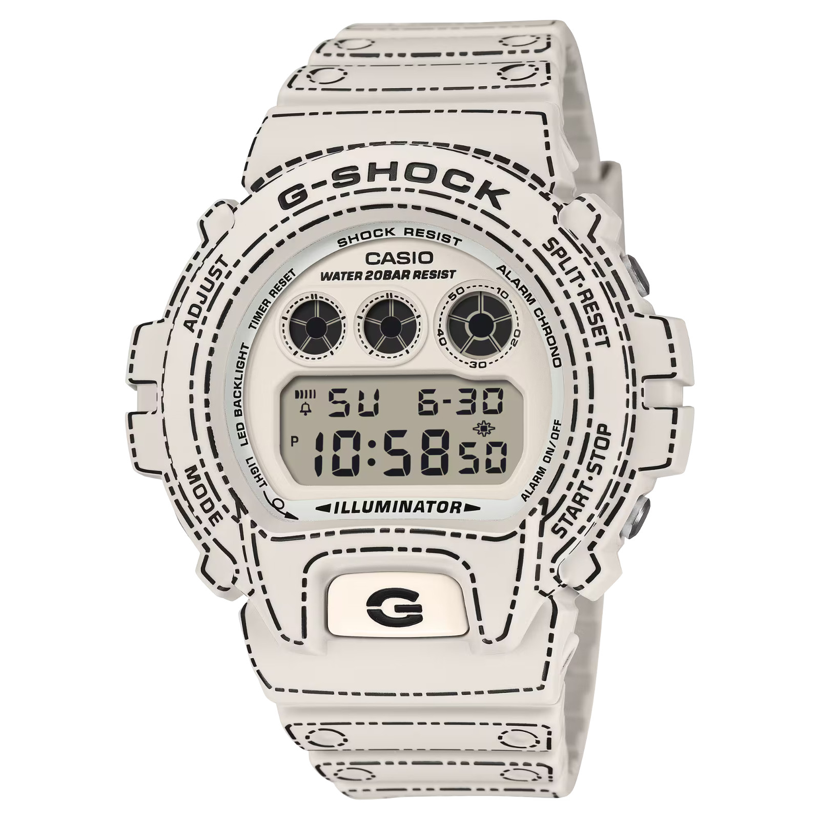 Casio G-Shock DW6900RGM-5 Origami with NIGO stickers *NEW* [US Seller]