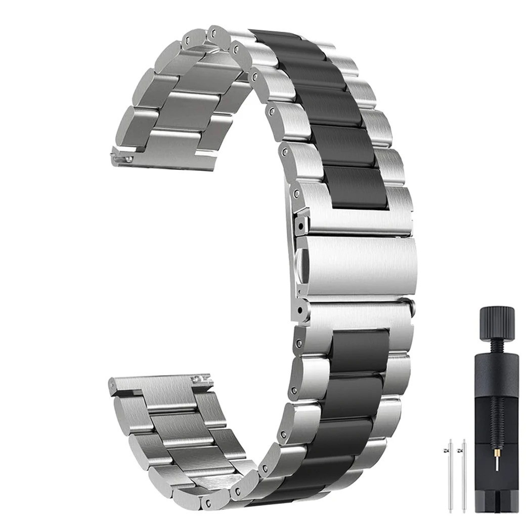 Stainless Steel Strap Watch Band+Case For Samsung Galaxy Watch 4 5 6 7 40-47mm
