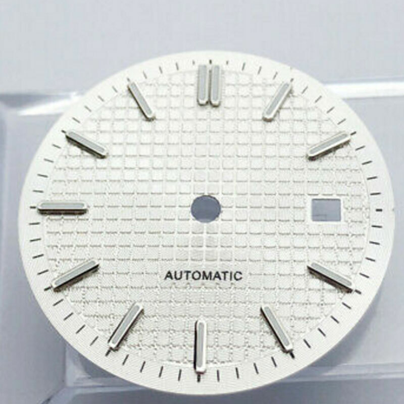 31mm White Grid Sterile Date Dial Fit PT5000 ETA2824 Miyota8215 821A DG2813