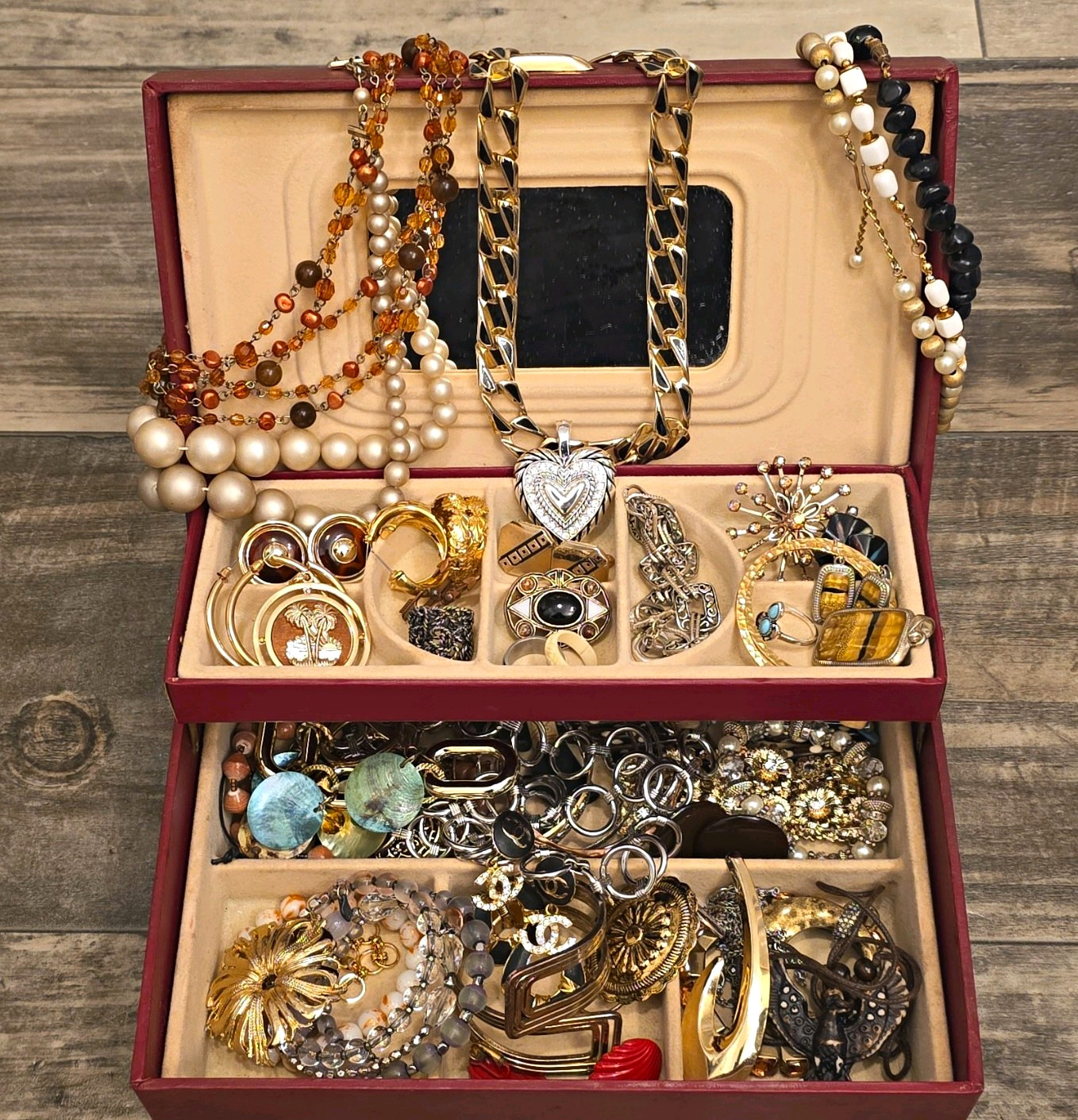 Vintage To Now Jewelry Lot Necklaces Earrings Bracelets Brooches And More