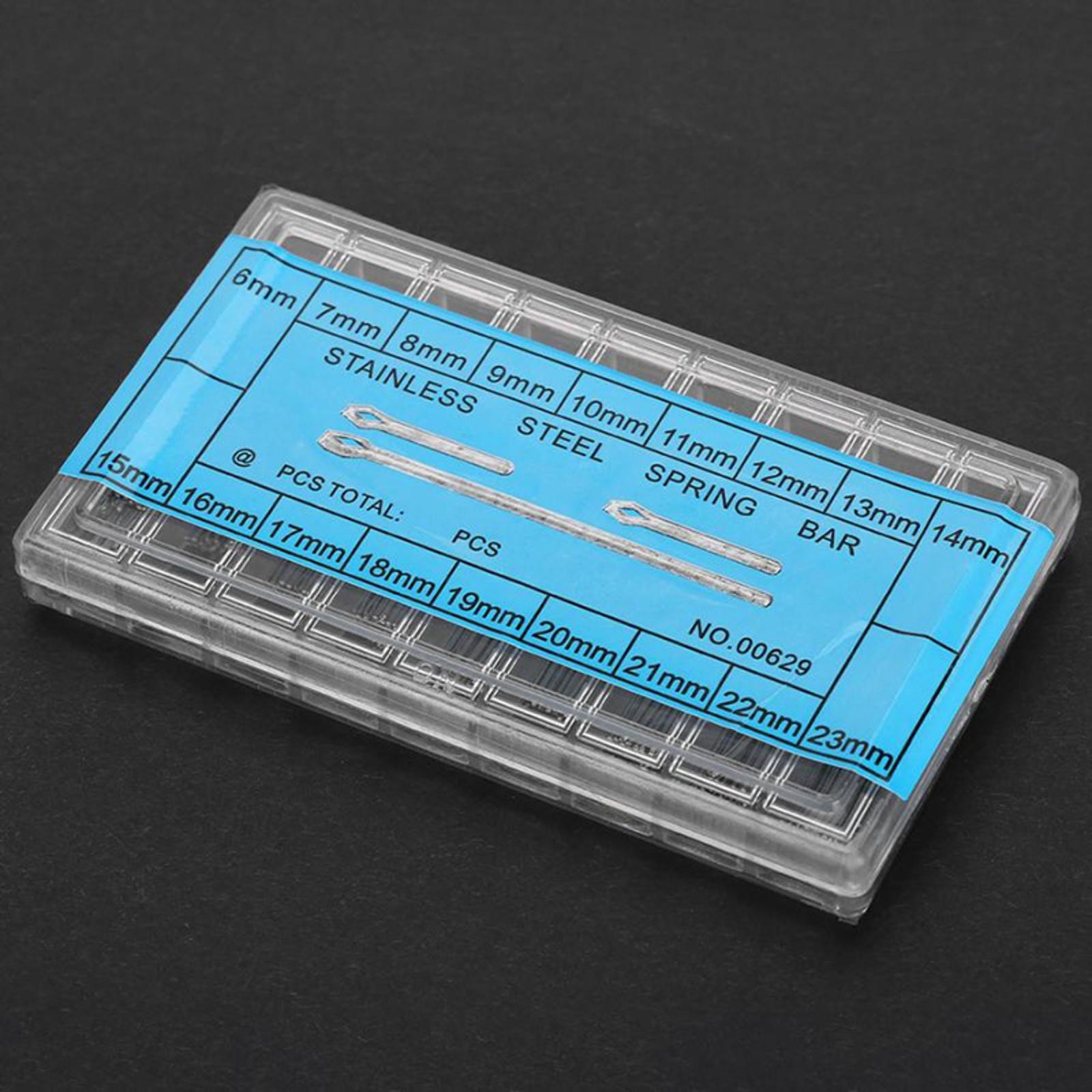 360Pack 6-23mm Watch Band Link Cotter Pin Assortment 0.9mm Bracelet Strap Bar a