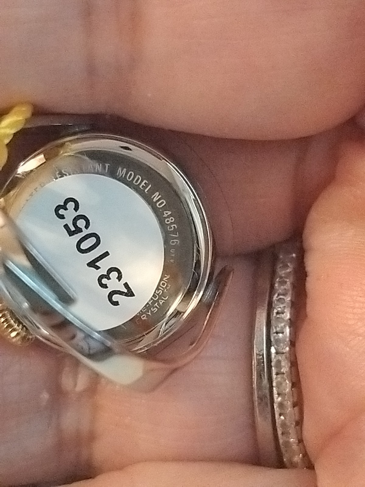 Timeless INVICTA LADIES Mini ANGEL RING Watch 48576 ***Two Tone**Msrp $199.