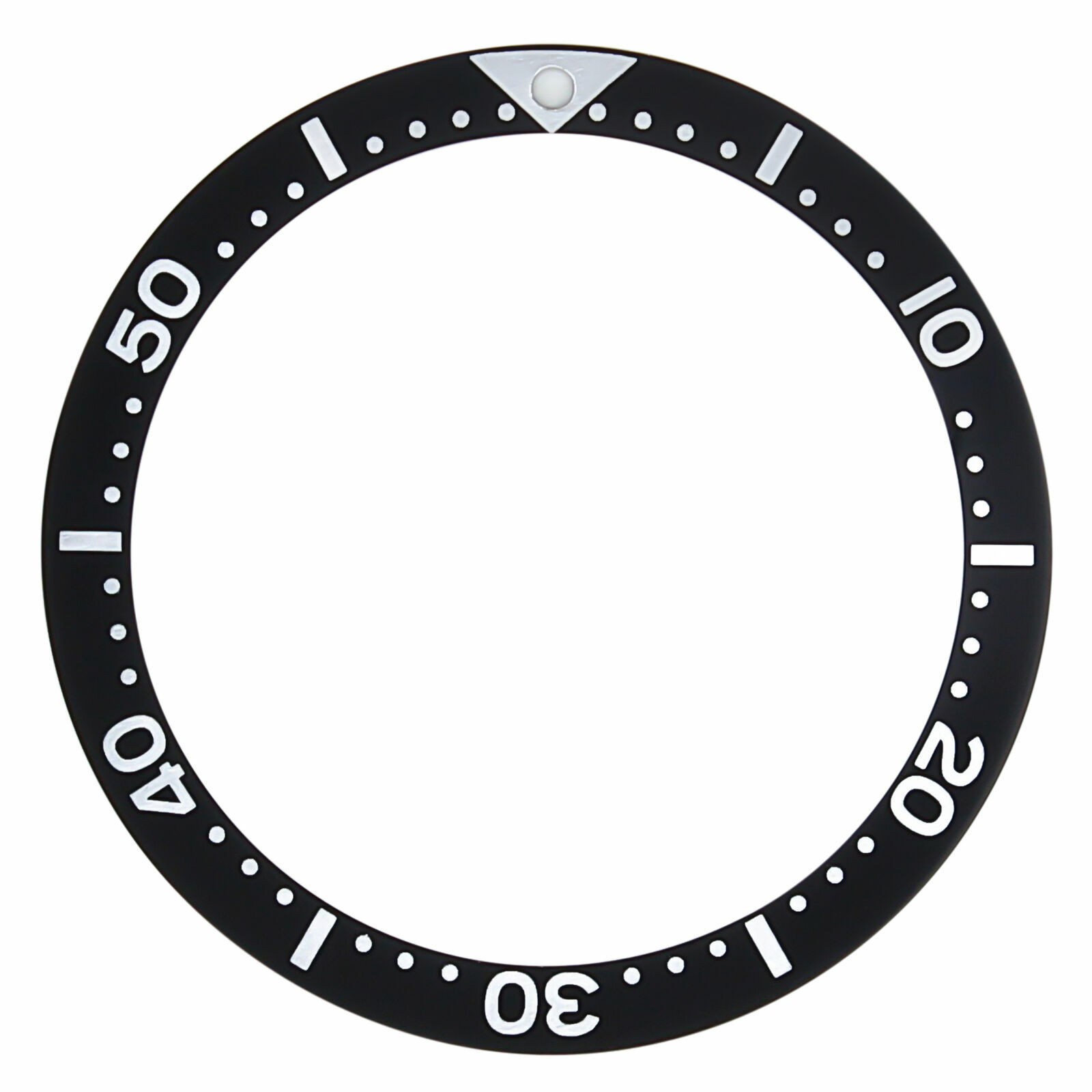 REPLACEMENT BEZEL INSERT BLACK FOR WATCH 37MM X 31.50MM