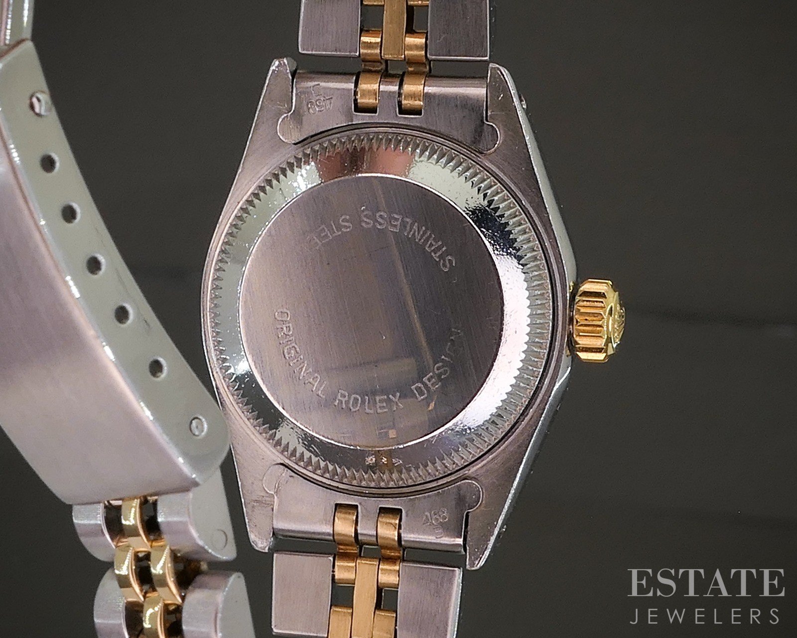 1984 Rolex Datejust 69173 Two Tone Tapestry Dial 26mm Ladies Watch p25289