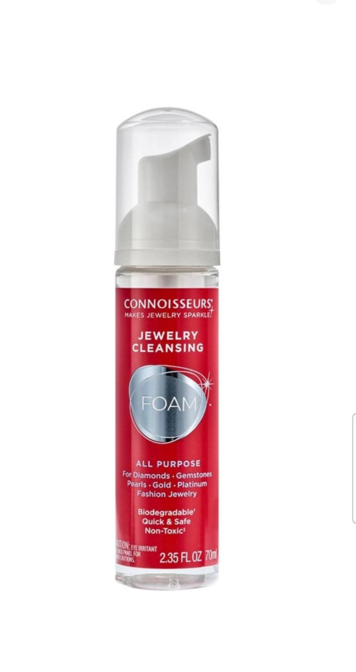 New Connoisseurs jewelry cleaner-Foam-All Purpose 2.35 FL OZ.