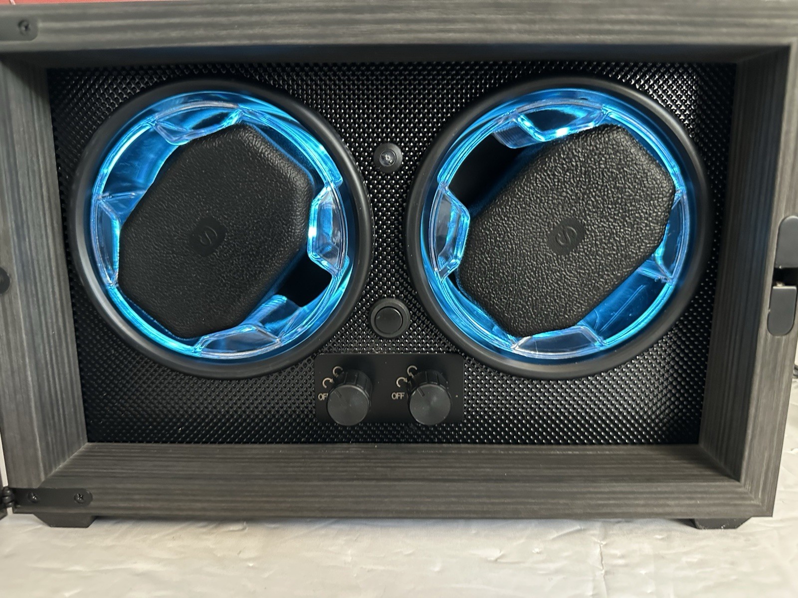 ALTIUS Watch Winder for Automatic Watches Double Automatic – Gray NEW