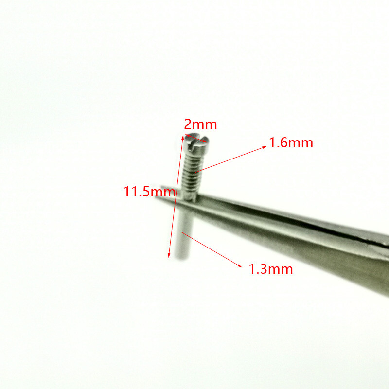 11.5mm Length 4 PCS Silver Screws for AP Audemarspiguet Royal Oak Offshore