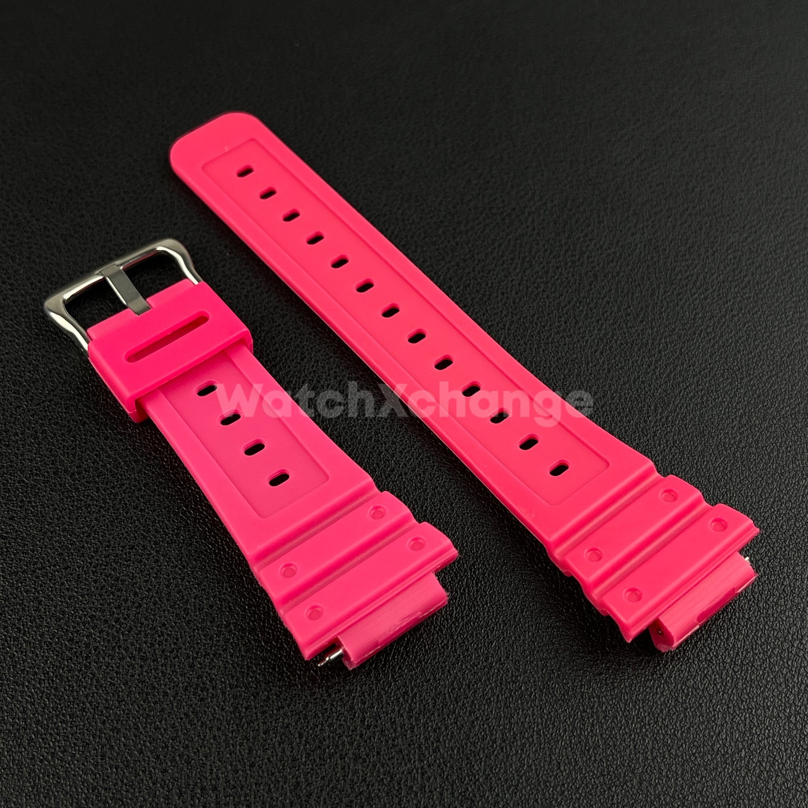 Pink Watch Strap For G-SHOCK Replacement Rubber Band CASIO GA2100 GA2110 16mm