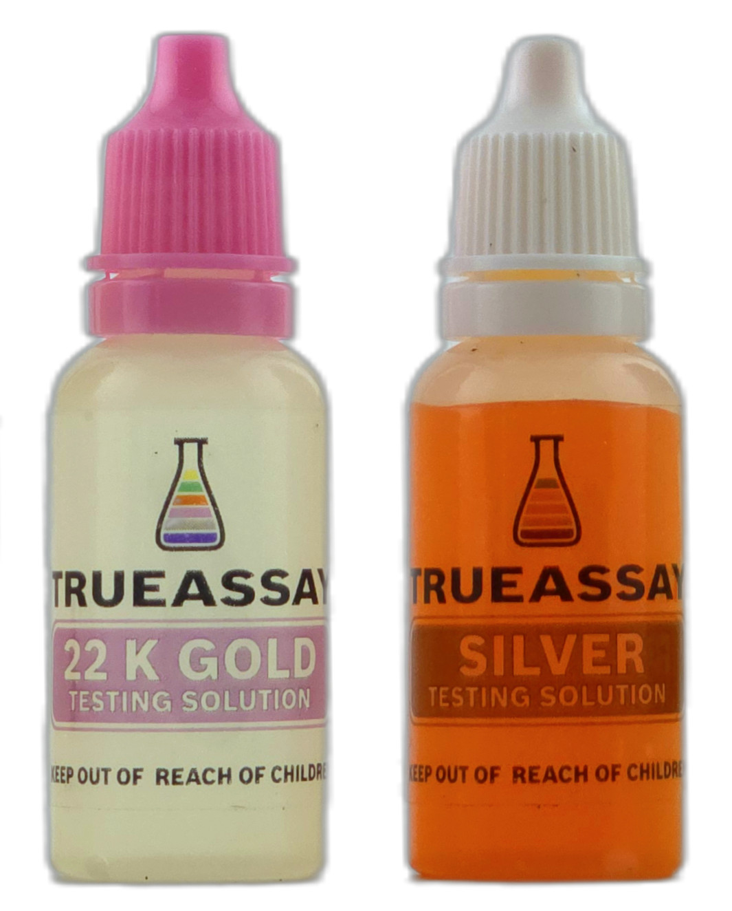 22K Gold & .925/.999 Silver Jewelry Test Solutions – Bullion Bar Acid Tester Kit