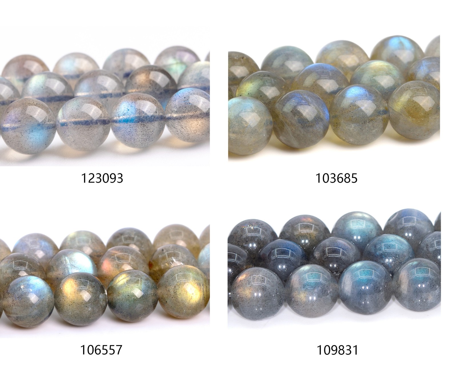 Genuine Natural Madagascar Labradorite Beads Round Gemstone Loose Beads