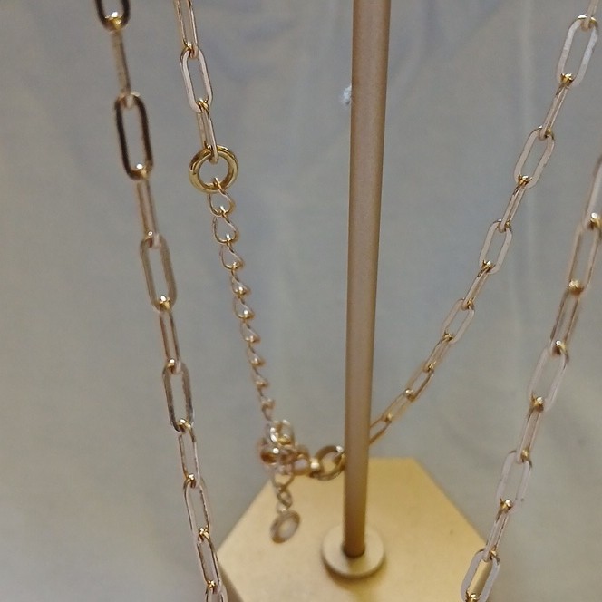 Initial Letter S 14 K Gold Plater Hexagonal Pendant