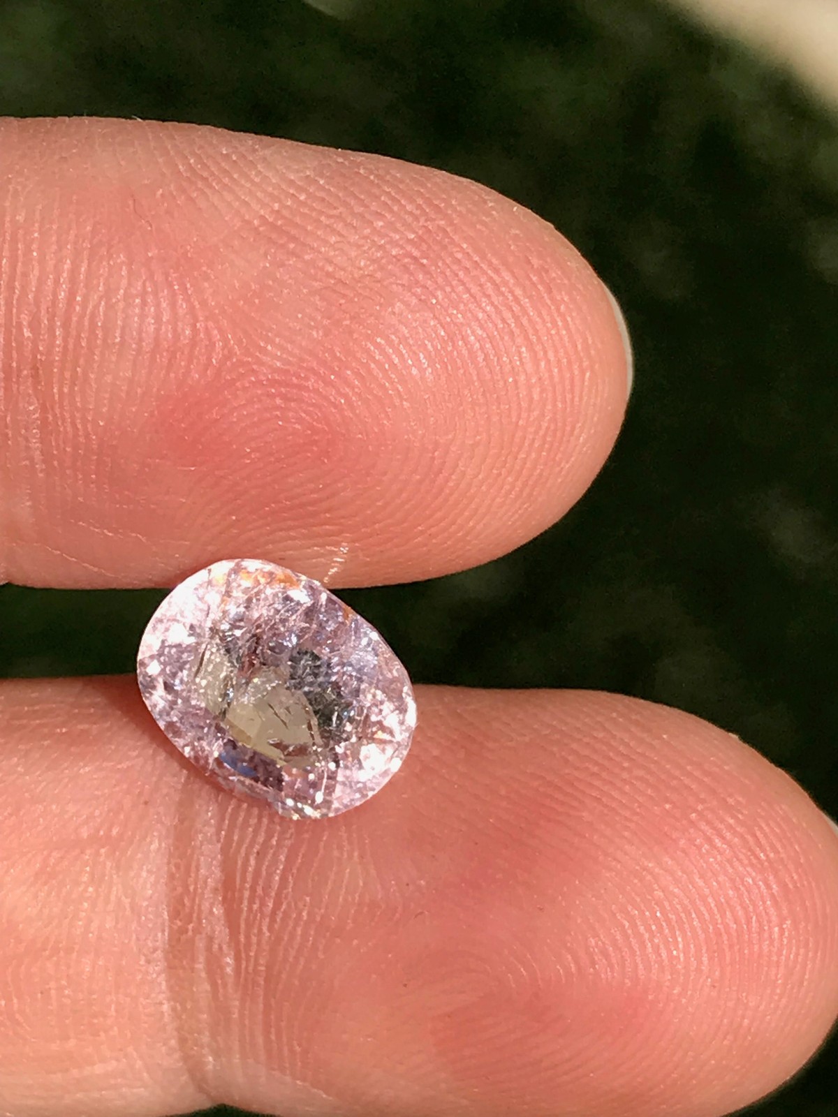 Paraiba tourmaline 7.6ct pink gemstone, rare specimen, mozambique origin
