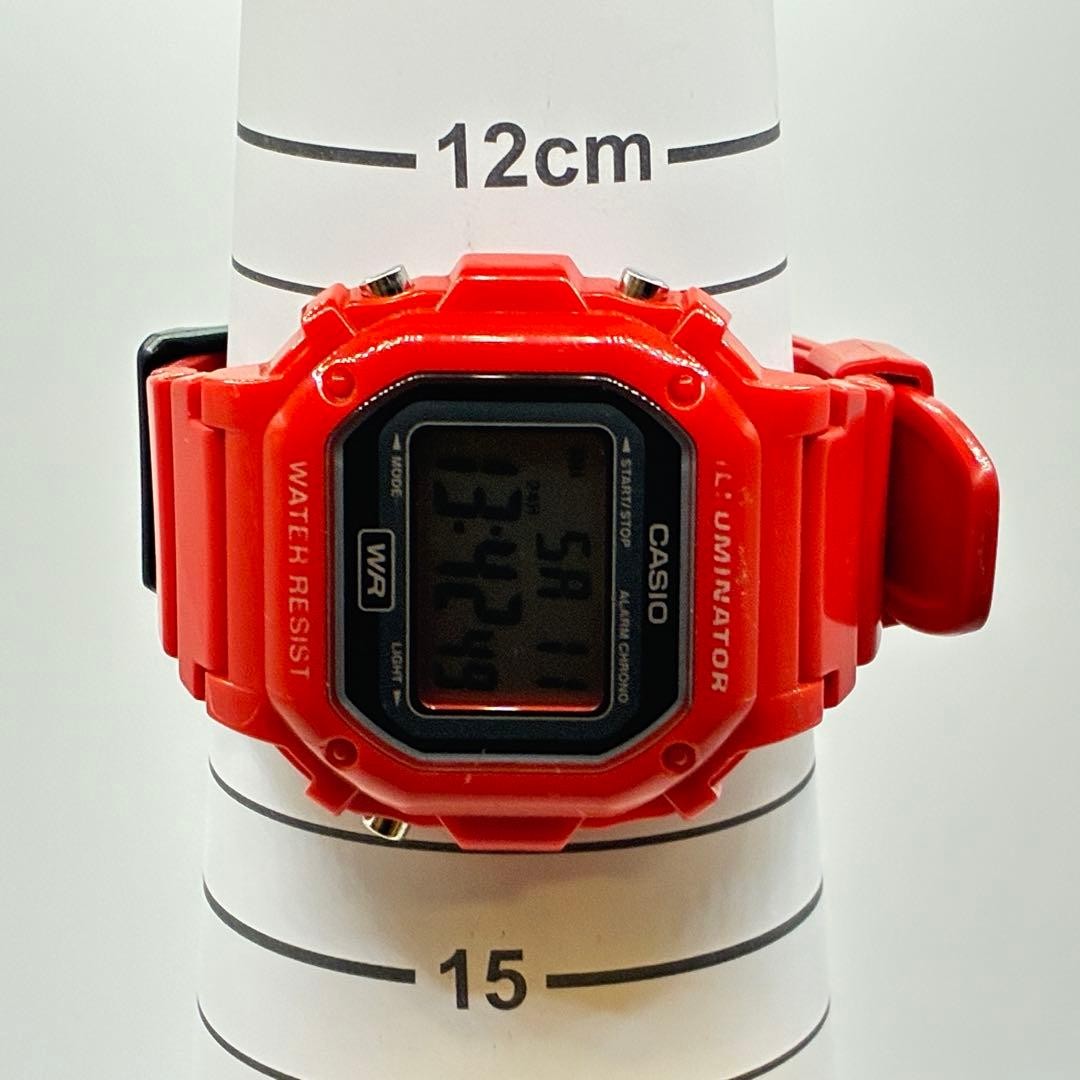 Good condition, working⭐️G-SHOCK wristwatch digital ILLUMINATOR red waterproof