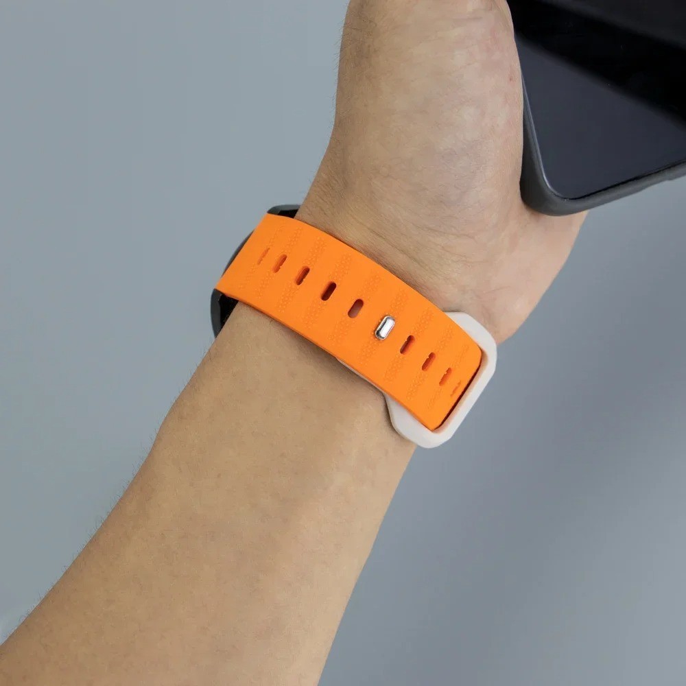 20mm 22mm Sport Silicone Watch Band Universal Quick Release Wrist Strap