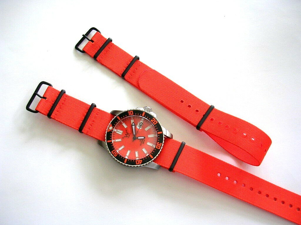 NATO G10 ® Premium Ballistic nylon PVD Military watch band strap Bond IW SUISSE