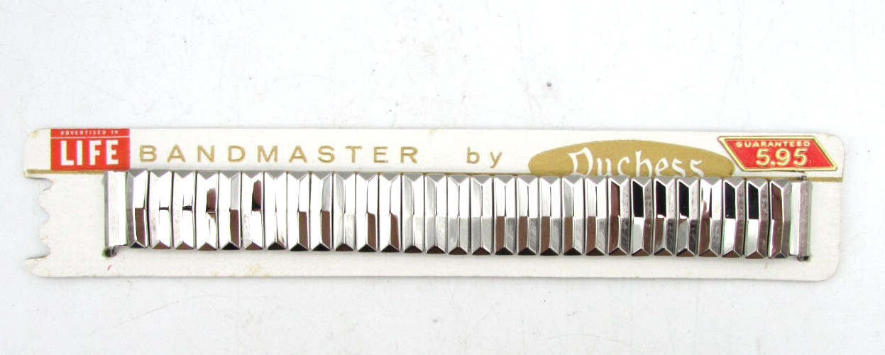 VINTAGE/ANTIQUE DUCHESS EXPANSION WRISTWATCH BAND 17mm PARTS OR REPAIR #1 W66