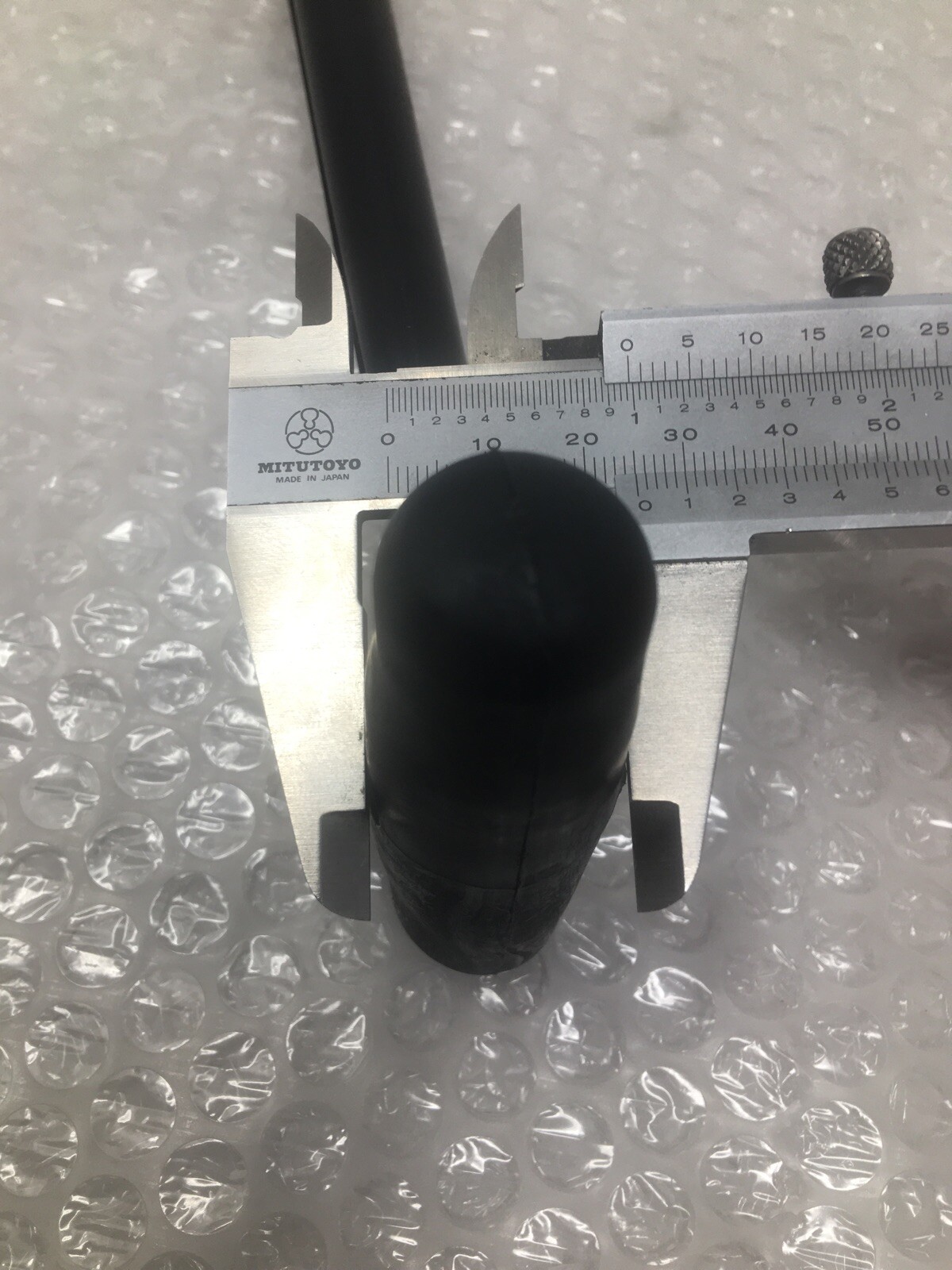 Small 3 Oz Dead Blow Hammer Multi-Purpose Dual-Face, Hard Plastic, Lead Center