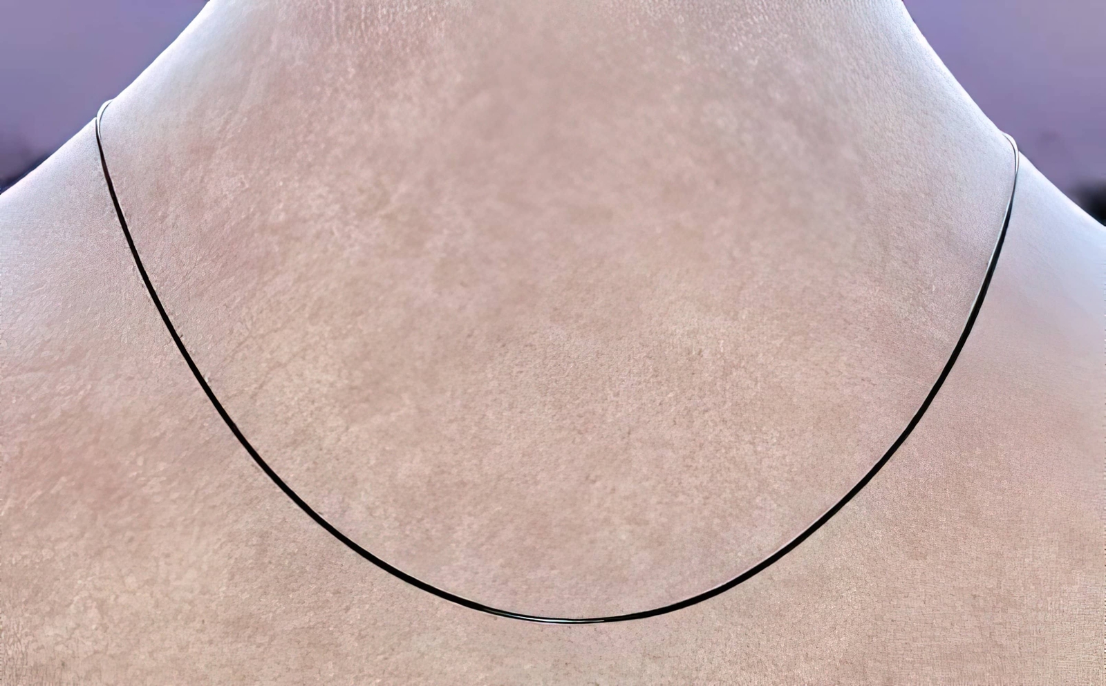 Black Rhodium Plated 010-0.8MM Snake Chain .925 Solid Sterling Silver Available