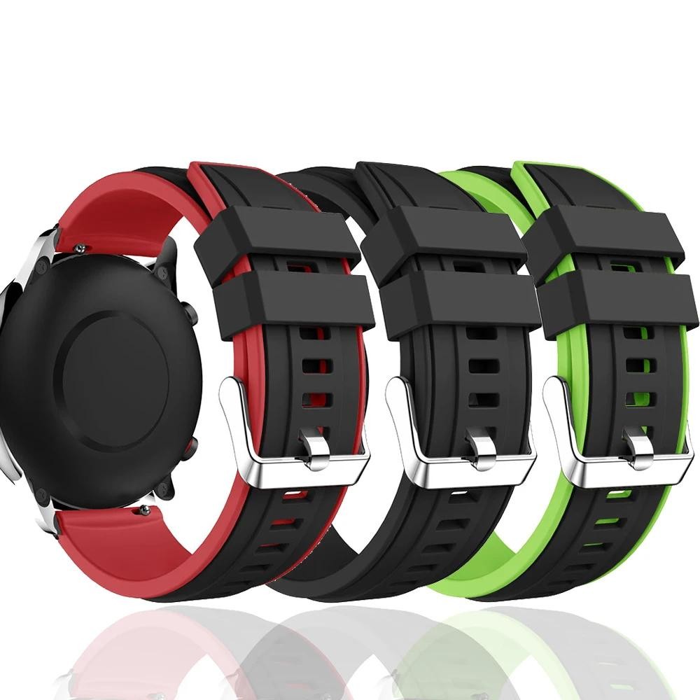 20mm 22mm Quick Release Silicone Watch Band Strap Universal Replacement Bracelet