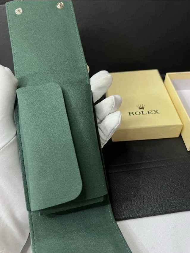 Version-Gift For Watch Rolex Case Leather Travel Pouch Service Center Premium