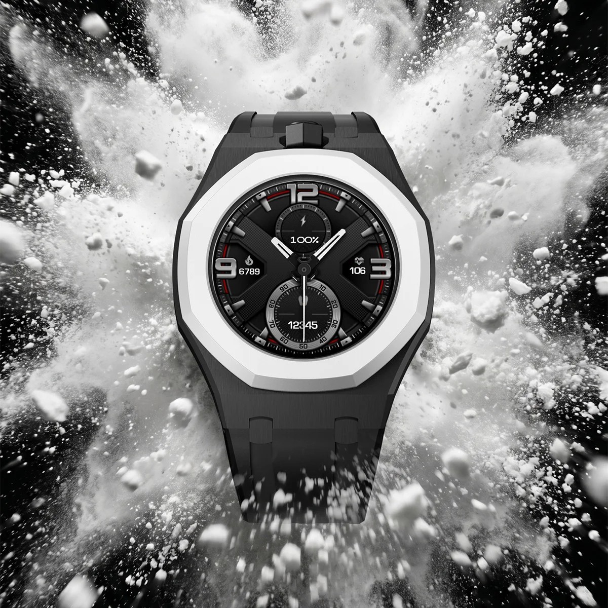 Bioceramic Conversion Kit for Swatch x AP Royal Pop Case & Silicone Strap Mod