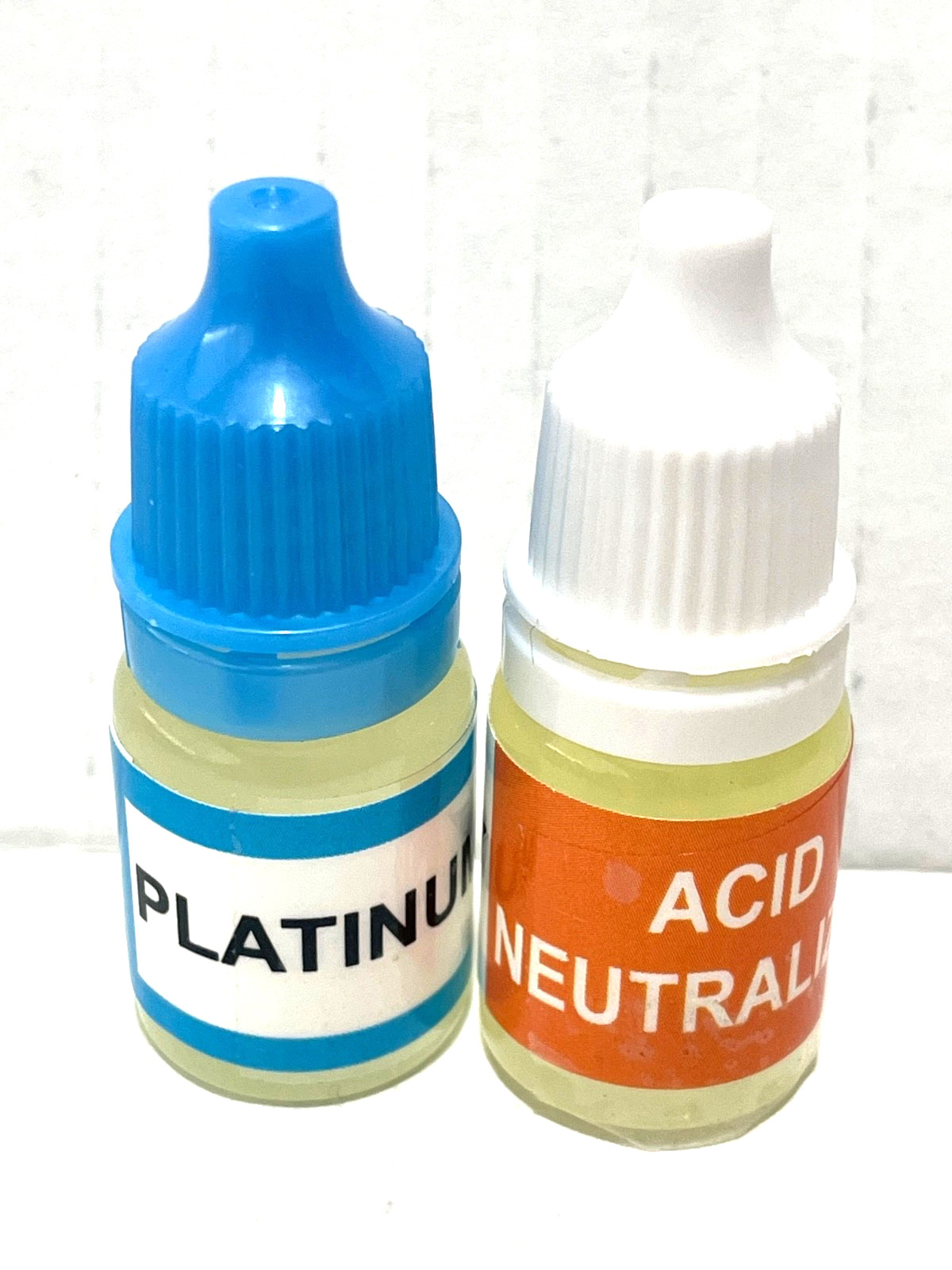 Gold Silver Platinum Testing Acids, 10k 14k 18k 22k-24k .999 .925 or Platinum