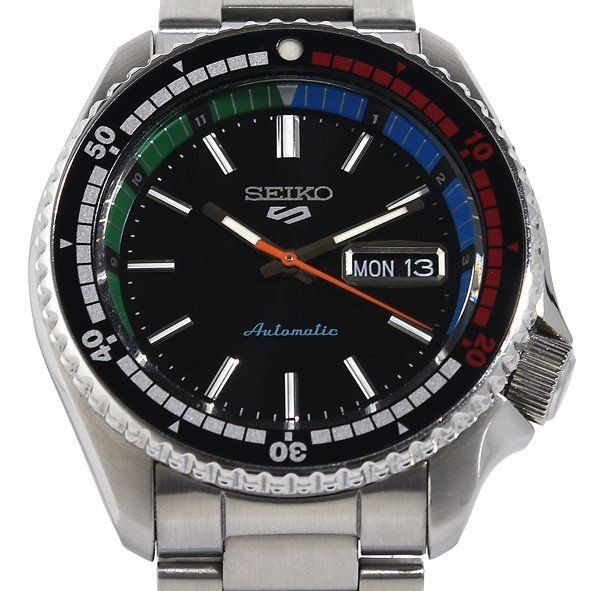 Box Good Condition SEIKO 5 SPORTS SRPK13 4R36 15D0 Day Date Automatic Men’s