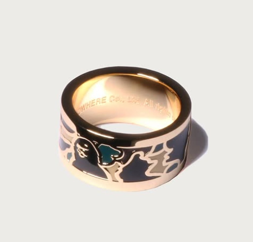 A BATHING APE Men’s Goods 1ST CAMO RING 1M80182006