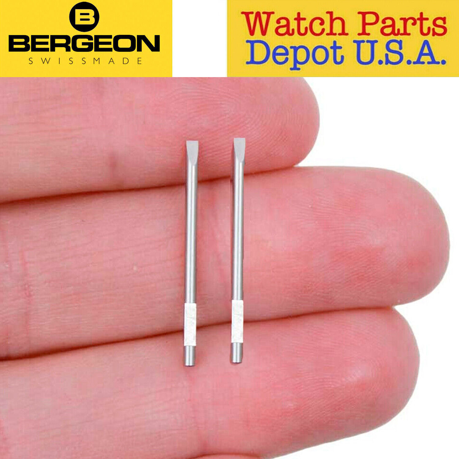 Bergeon Screwdriver Replacement Spare Blades for 30080 30081 (0.50 – 3.00 mm)