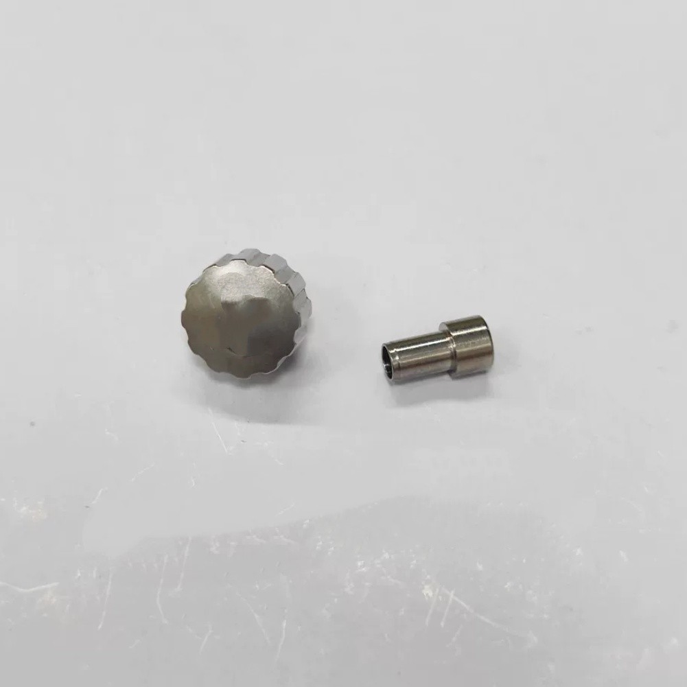 6.5mm 7.5mm Watch Crown Replace for Omega Seamaster 600 Watch Part Silver