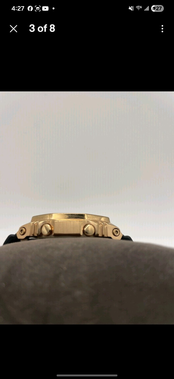 Casio G-SHOCK Analog/Digital Quartz Shock Resistant 200m Gold/Black
