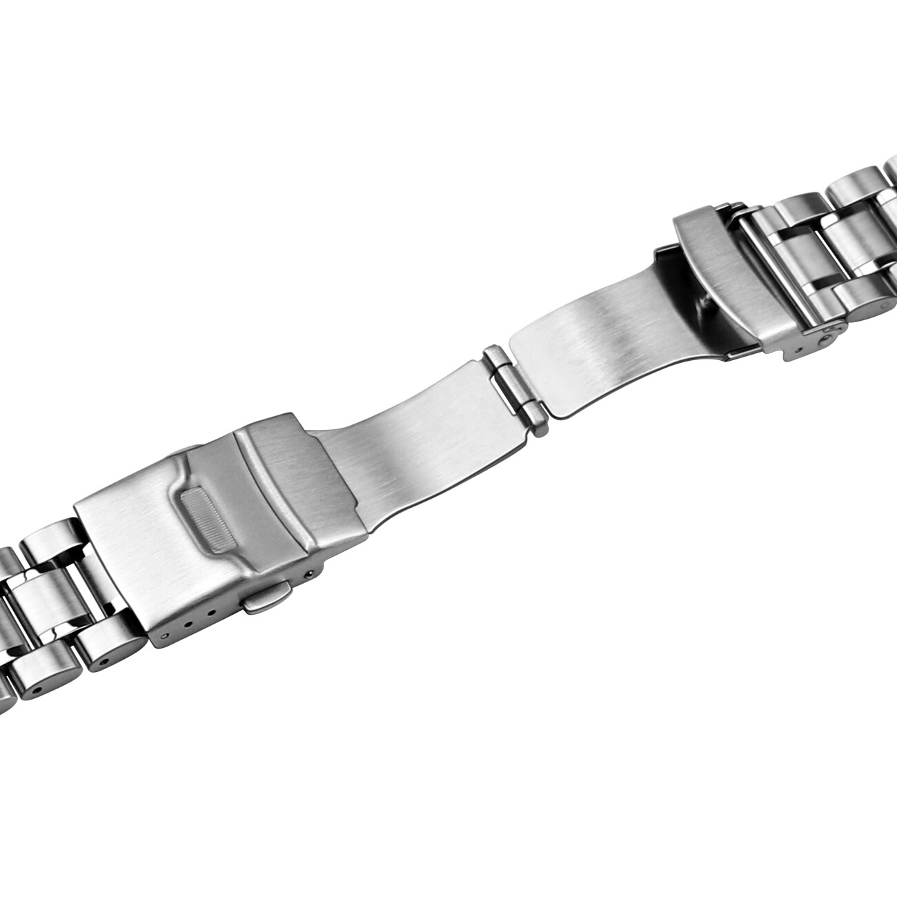 20mm 22mm Universal Watch Bands Solid Stainless Steel with Curved Lug Ends Parts