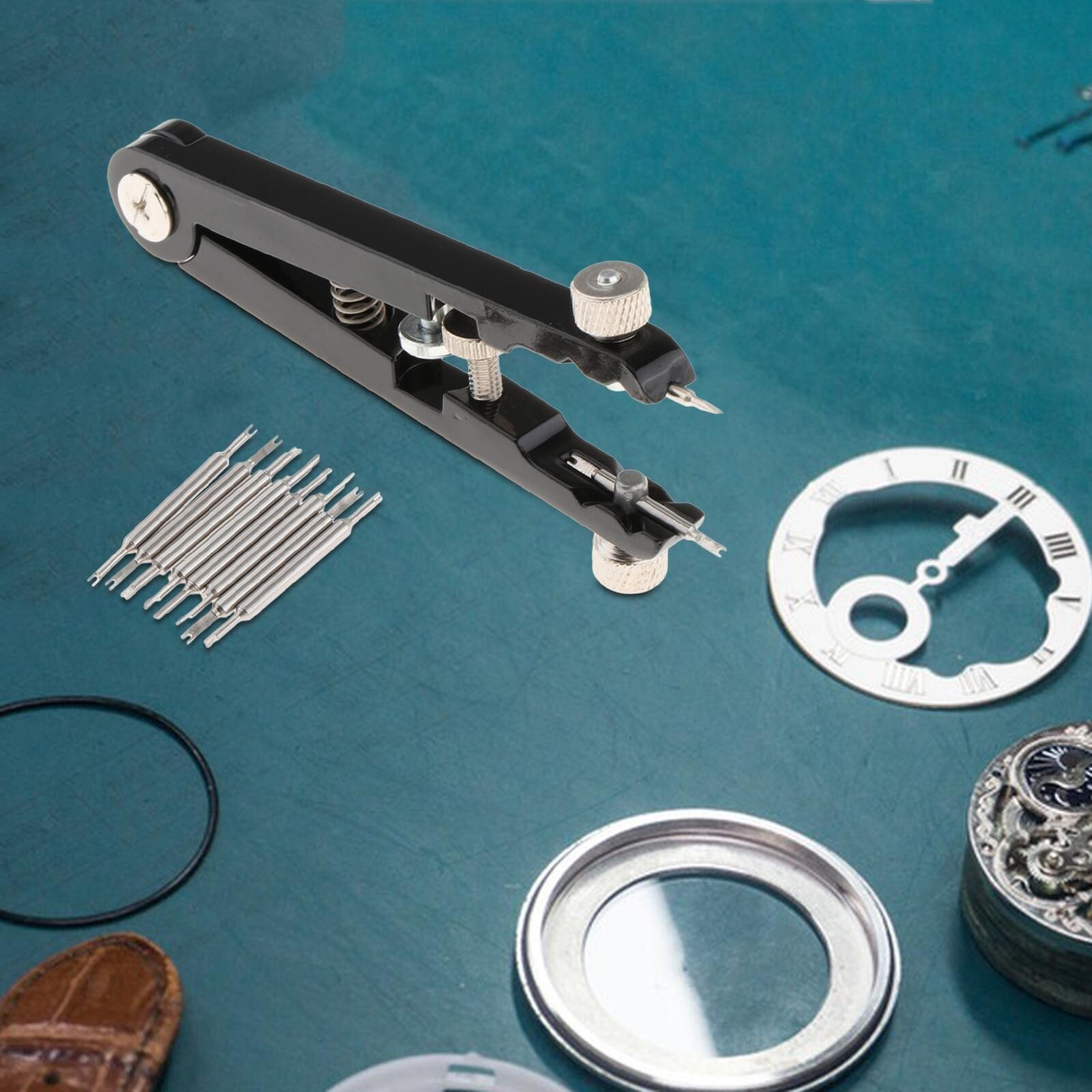 Watch Spring Bar Plier Tweezer Tool Kit For Wrist Watch Band Replacement