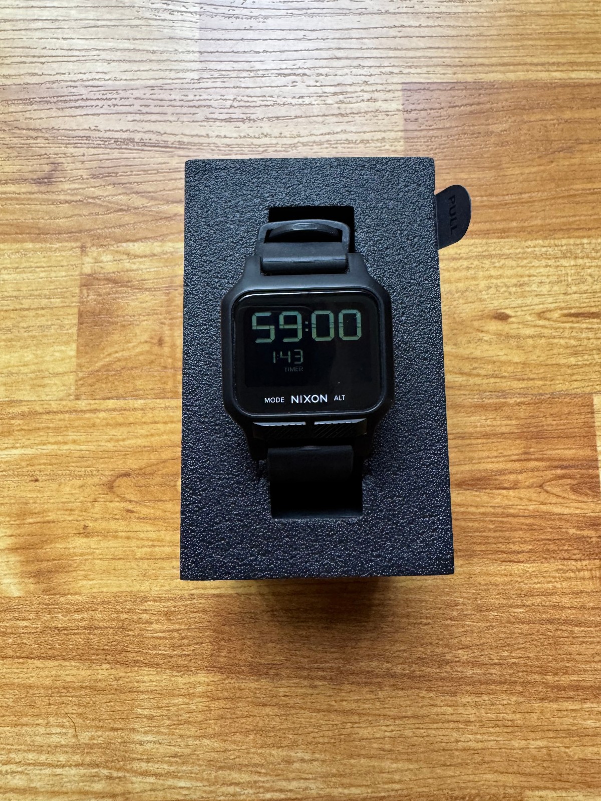 Nixon Heat Watch Black A1320-001-00
