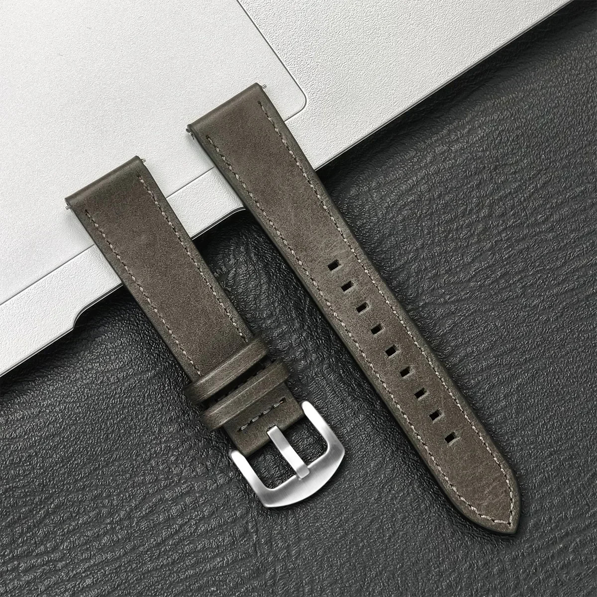22Mm 20Mm Leather Strap for Xiaomi Redmi Watch 3/5 Active/ 3/5 Lite Soft Band fo