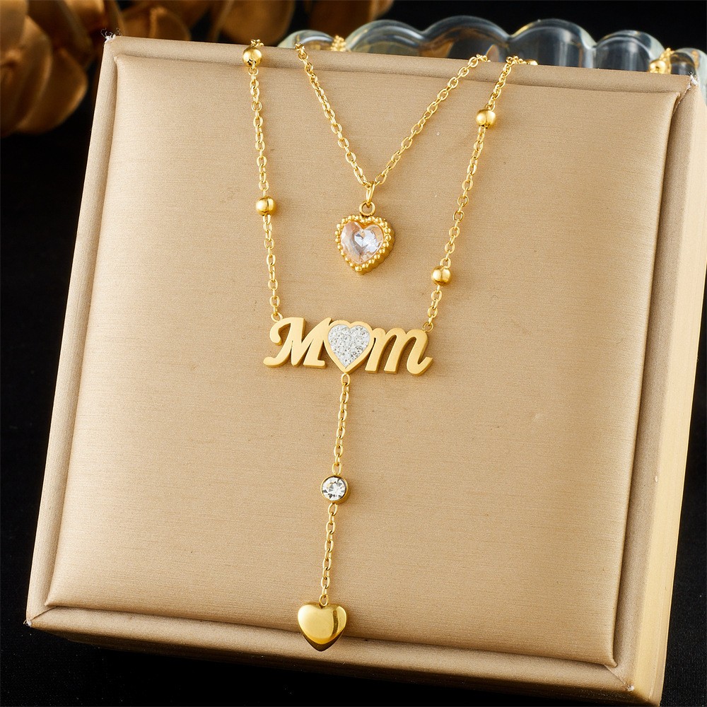 Vintage Multi-Layer Fish Pendant Necklace