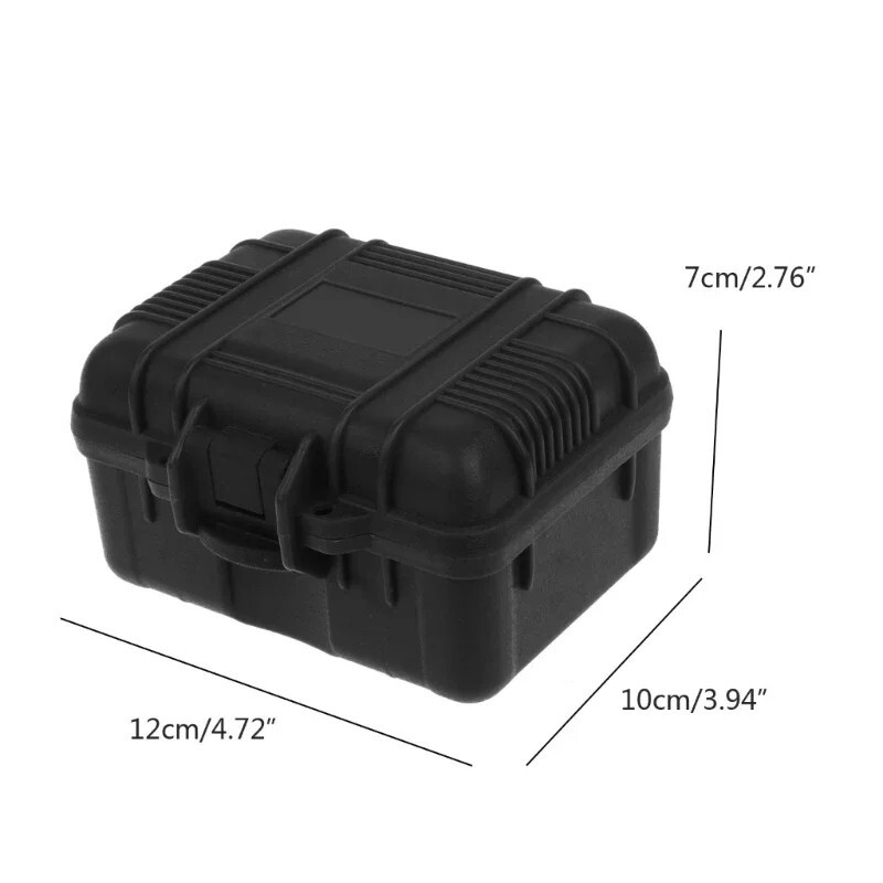 Heavy Duty ABS Plastic Waterproof Single Watch Storage/Travel Box