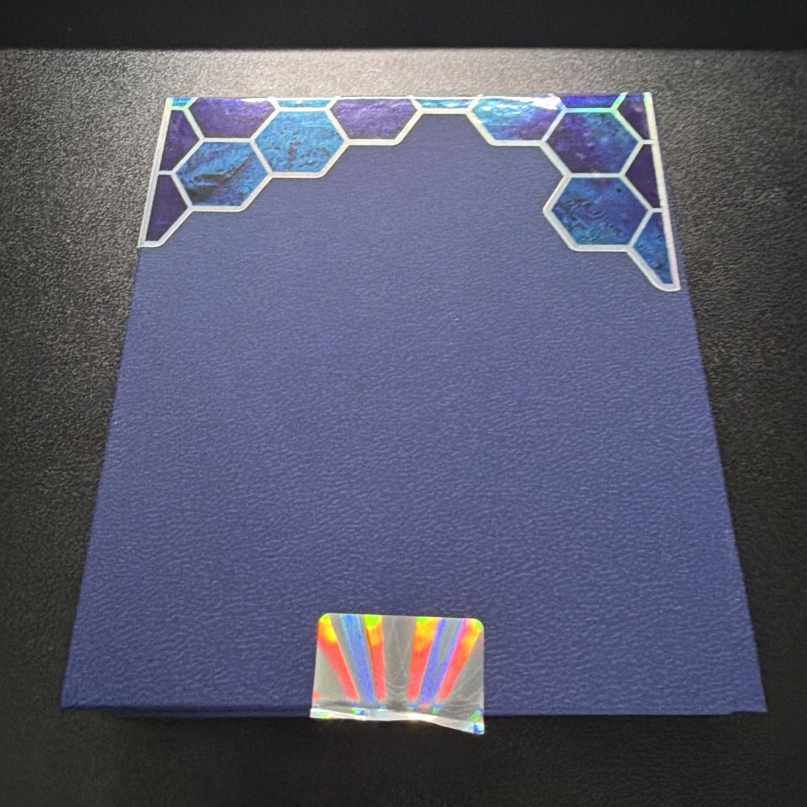 Trader Bea Epic Chase coin Box Paperboard Lined Foam Insert purple empty