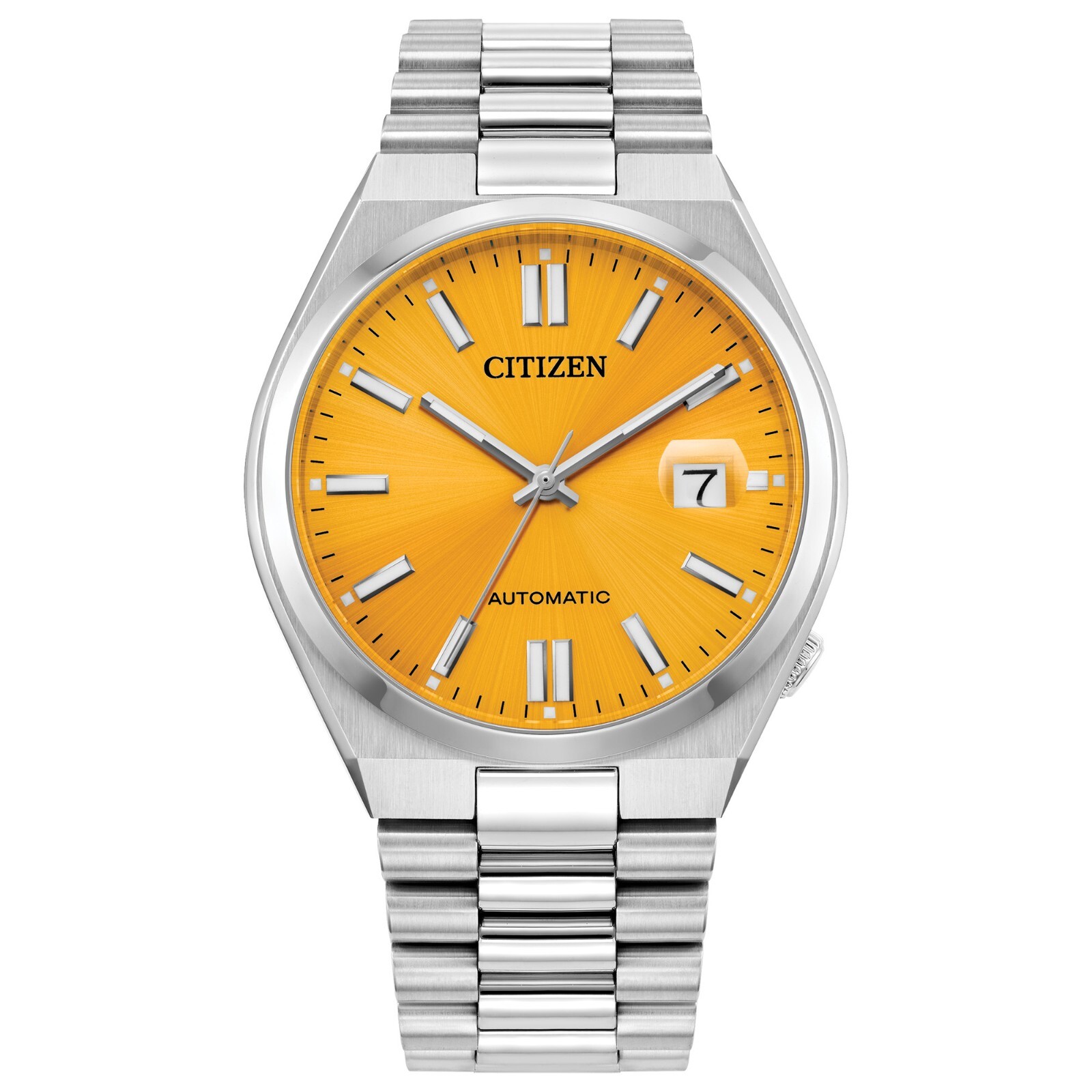 Citizen Men’s Sport Luxury Calndar Automatic Silver Watch 40 MM NJ0150-56Z