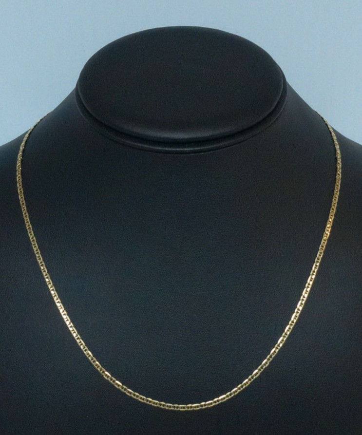 (MA1) 14k Yellow Gold 5g Size 18.5″ Mariner Chain/Necklace – 2.3mm