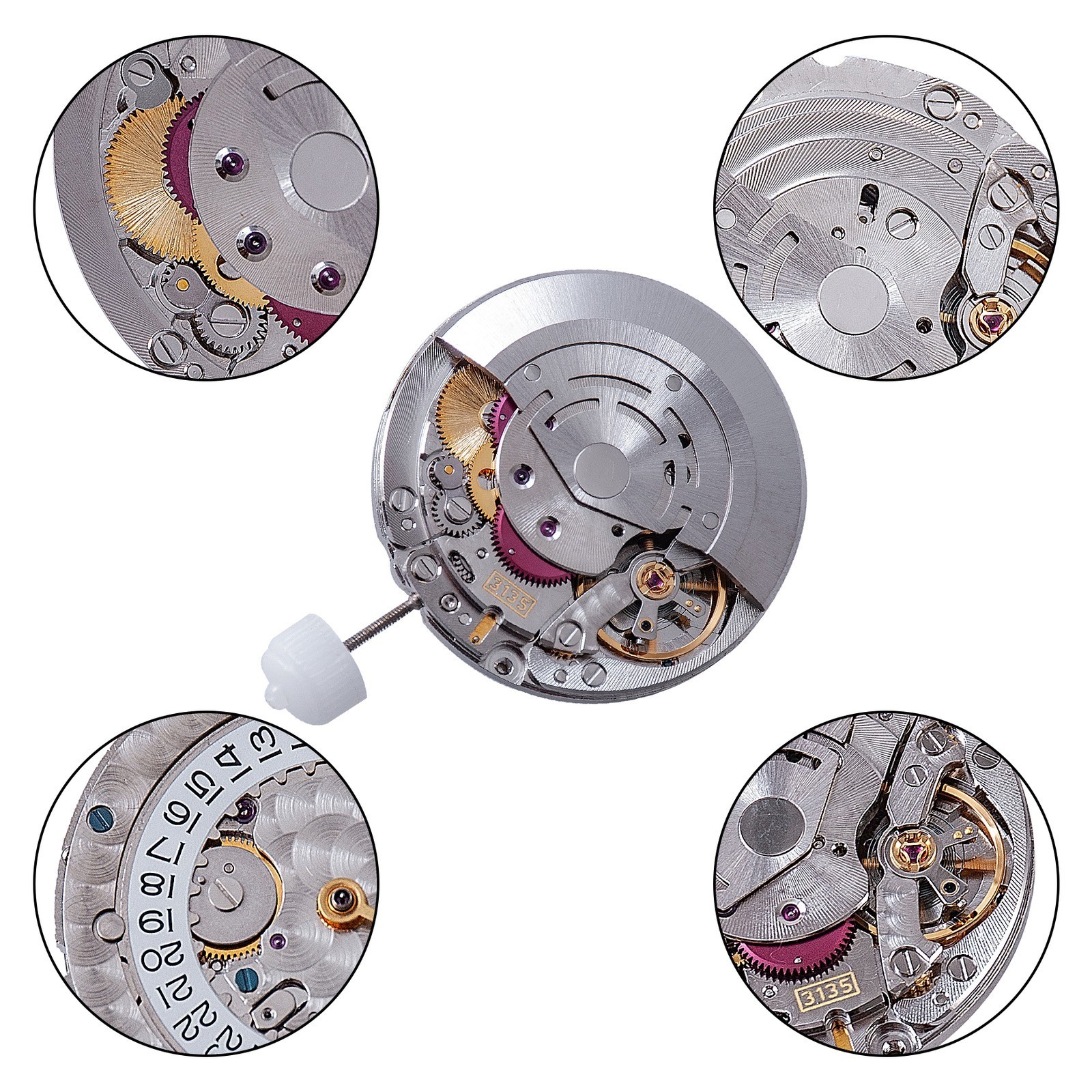 Automatic Mechanical Movement Small Disc Compatible with Sub Series Top VR-3135