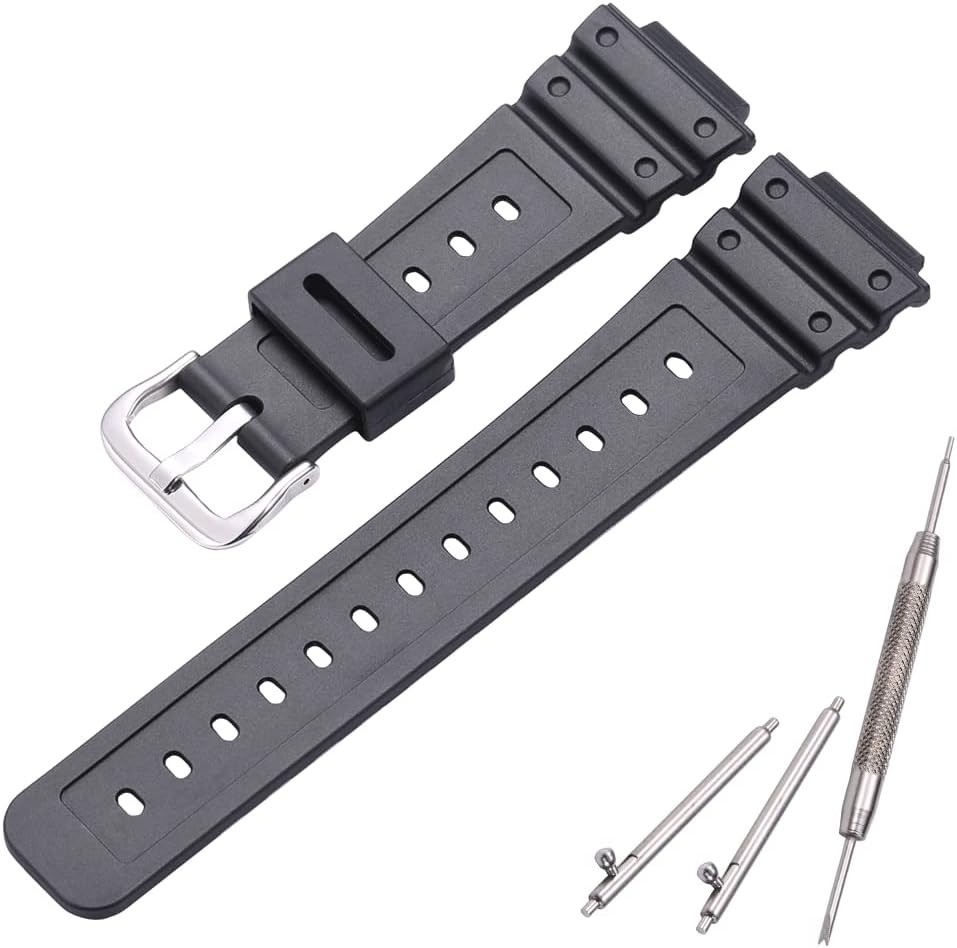 Men’s Rubber Replacement Strap for G-Shock GA2100 – Waterproof & Adjustable