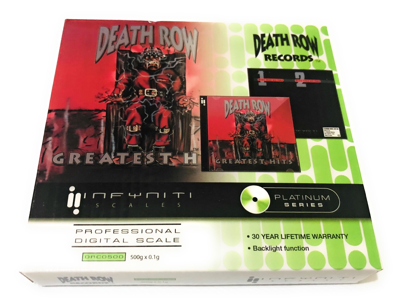 Infiniti Digital Scale DETH ROW RECORDS 500 x 0.1g