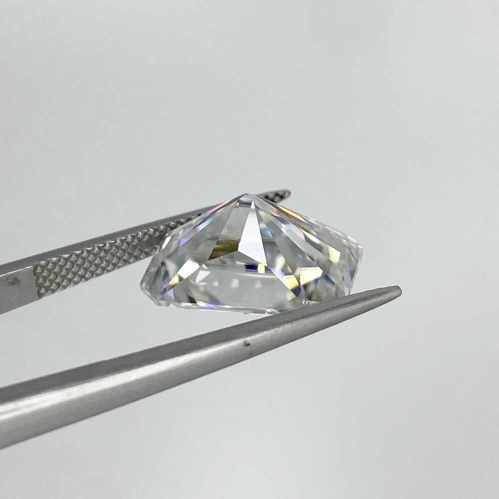 GRA Certified Loose Moissanite Radiant Cut Stones D VVS1 All Sizes